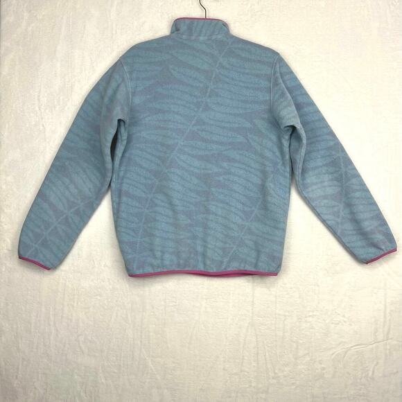 Patagonia Lightweight Synchilla Snap-T Pullover Eucalyptus Fronds Berlin Blue M - Picture 3 of 16